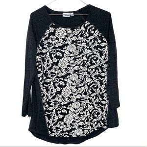 Great Northwest Indigo | Long Sleeve | Paisley top